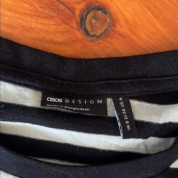 Striped Black and Gray T-Shirt - Picture 2 of 3